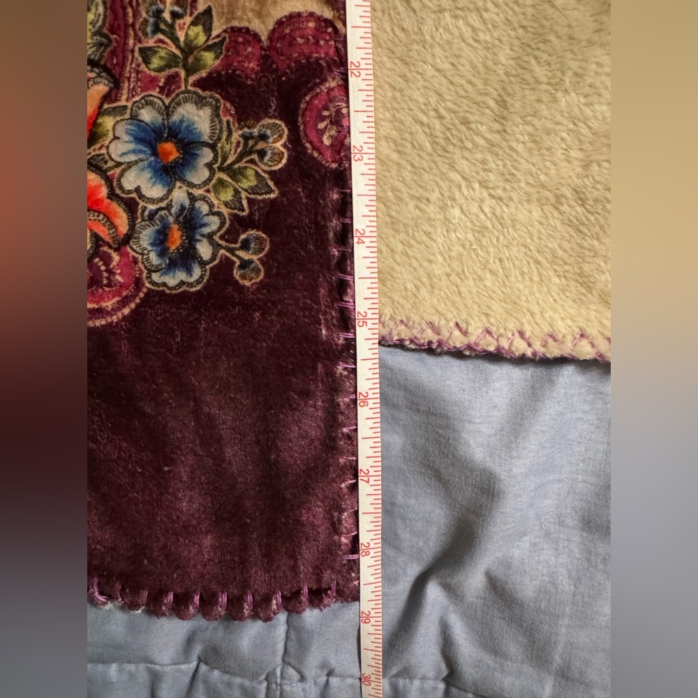 Biya Johnny Was Ledona sherpa floral cardigan - Picture 13 of 13